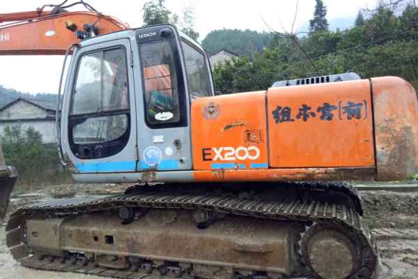 湖南出售转让二手20000小时2006年日立EX200挖掘机