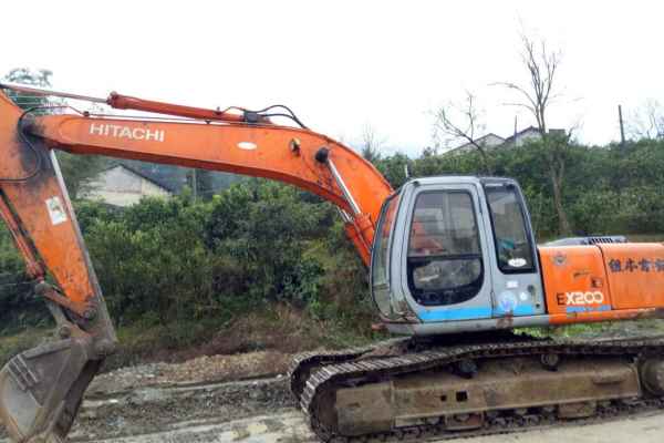 湖南出售转让二手20000小时2006年日立EX200挖掘机