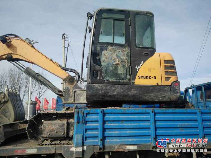 河北出售转让二手3685小时2013年三一重工SY55C挖掘机