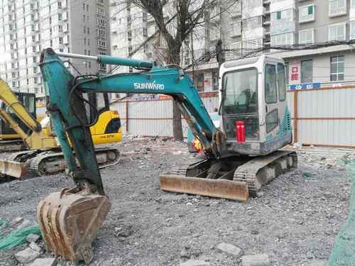 山西出售转让二手8000小时2007年山河智能SWE50H挖掘机