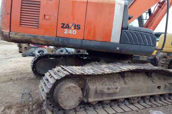 辽宁出售转让二手6853小时2009年日立ZX240挖掘机