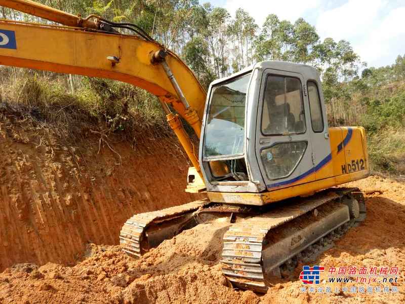 广西出售转让二手13567小时2007年加藤HD512挖掘机
