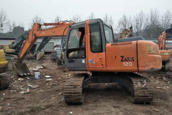 重庆出售转让二手9100小时2012年日立ZX120挖掘机