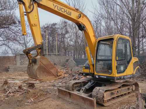 河北出售转让二手4000小时2013年玉柴YC85挖掘机