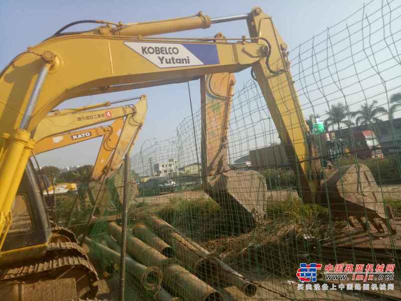 广东出售转让二手18310小时2003年神钢SK120挖掘机