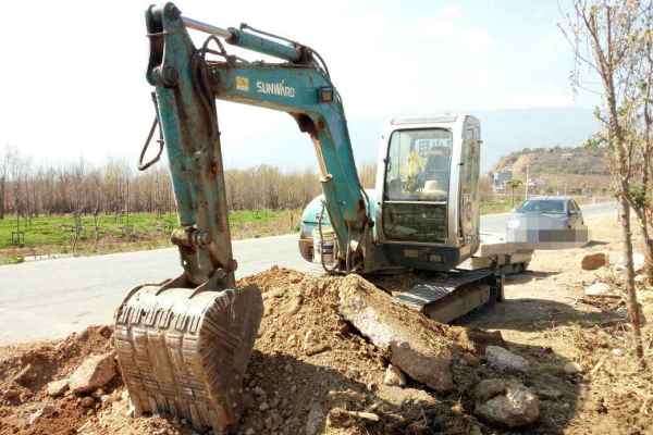 云南出售转让二手4500小时2013年山河智能SWE70N9挖掘机