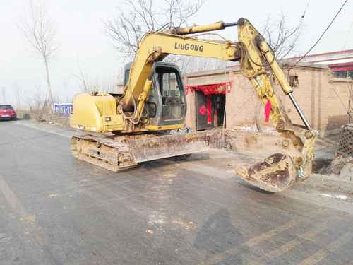山西出售转让二手8000小时2007年柳工CLG907挖掘机
