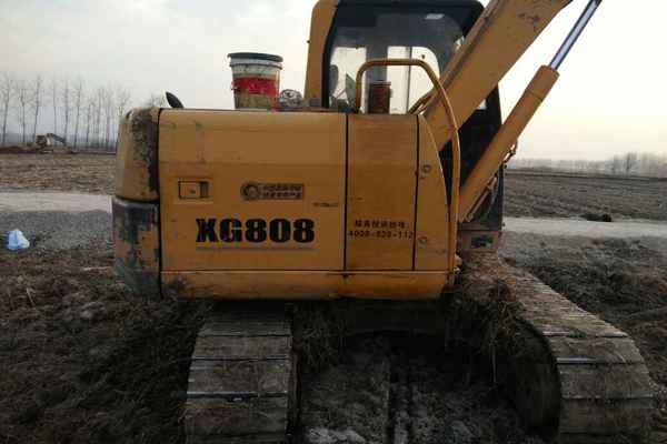 安徽出售转让二手9800小时2010年厦工XG808挖掘机