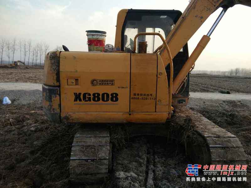 安徽出售转让二手9800小时2010年厦工XG808挖掘机