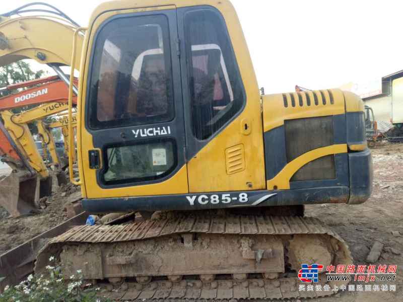 广西出售转让二手652小时2011年玉柴YC85挖掘机