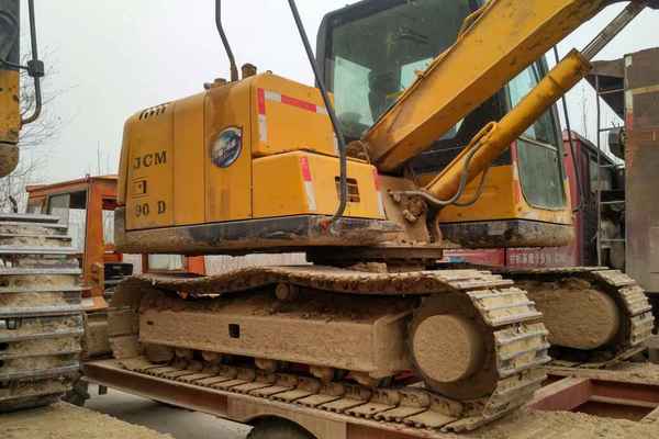 山东出售转让二手8600小时2012年山重建机JCM907D挖掘机