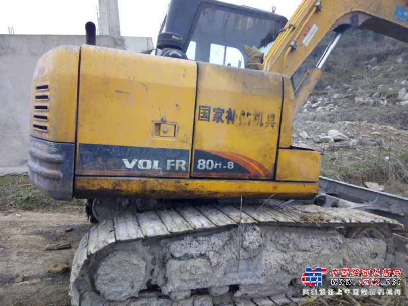 贵州出售转让二手1600小时2012年福田雷沃FR80G挖掘机