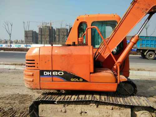 安徽出售转让二手1100小时2010年斗山DH80挖掘机
