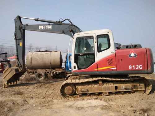 河南出售转让二手6000小时2009年山重建机913C挖掘机