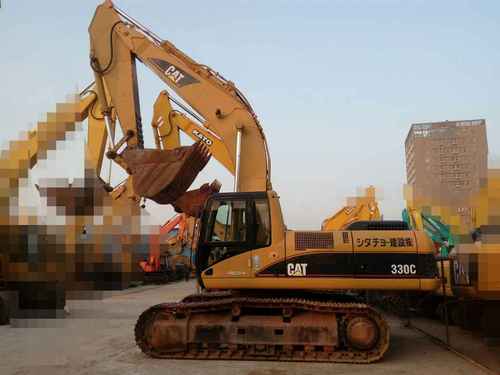 广东出售转让二手5600小时2010年卡特彼勒330C挖掘机