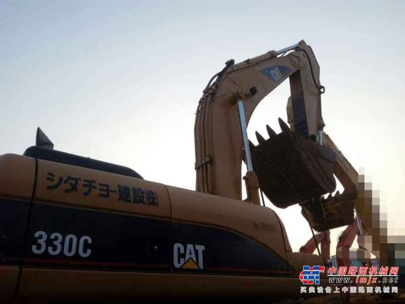 广东出售转让二手5600小时2010年卡特彼勒330C挖掘机