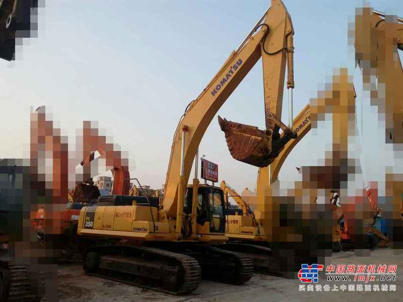 广东出售转让二手5000小时2010年小松PC350挖掘机