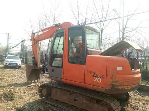 安徽出售转让二手7800小时2010年日立ZX70挖掘机