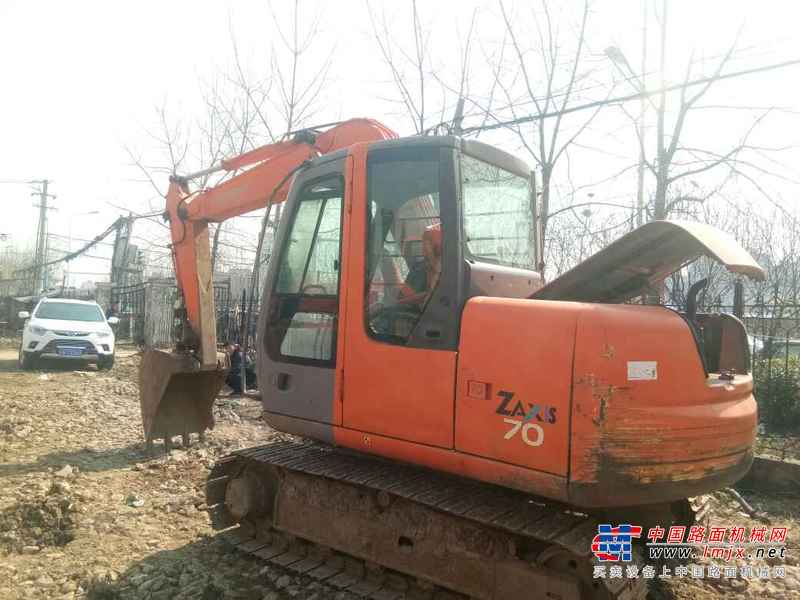 安徽出售转让二手7800小时2010年日立ZX70挖掘机