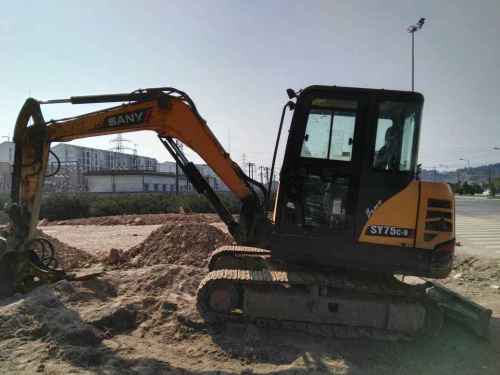 湖南出售转让二手1500小时2014年三一重工SY55C挖掘机