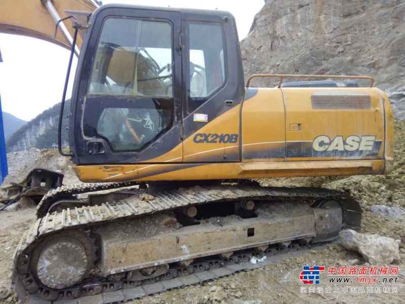 贵州出售转让二手11000小时2010年凯斯CX210B挖掘机