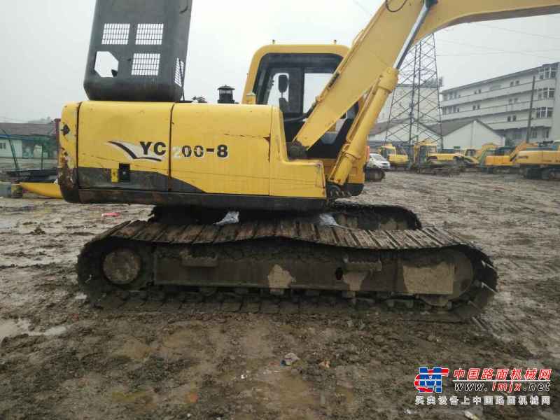 安徽出售转让二手8000小时2011年玉柴YC135挖掘机