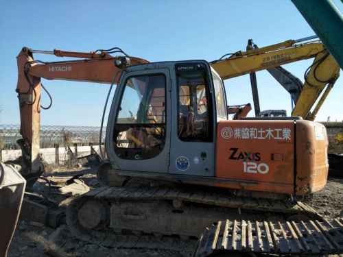 天津出售转让二手5516小时2007年日立ZX120挖掘机