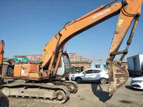 天津出售转让二手23522小时2003年日立ZX200挖掘机