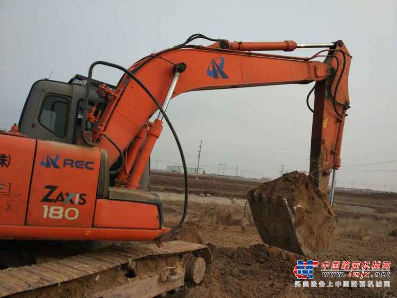 山东出售转让二手9100小时2007年日立ZX120挖掘机