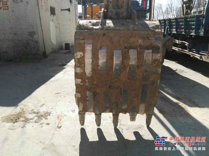 山西出售转让二手10000小时2008年现代轮挖R210W挖掘机
