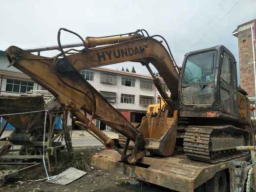 重庆出售转让二手10000小时2007年山重建机JCM908C挖掘机