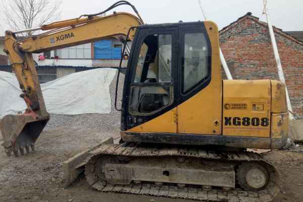 安徽出售转让二手9800小时2010年厦工XG808挖掘机