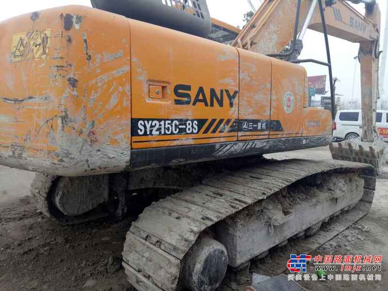 安徽出售转让二手7600小时2011年三一重工SY215C8挖掘机