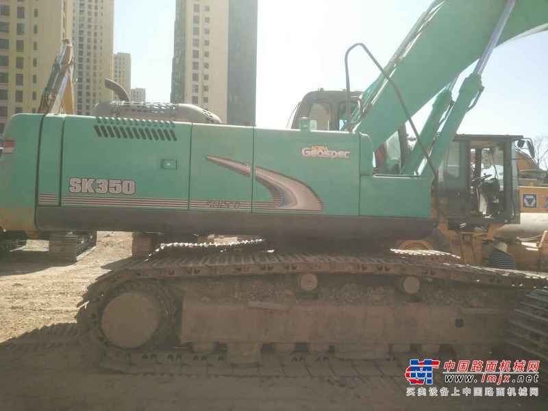 云南出售转让二手9000小时2011年神钢SK350LC挖掘机