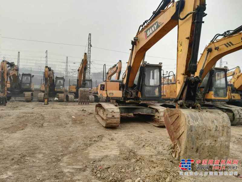 河北出售转让二手5000小时2013年三一重工SY215C挖掘机