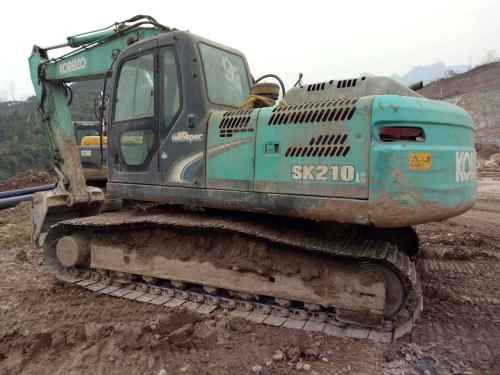 湖北出售转让二手12000小时2008年神钢SK210LC挖掘机