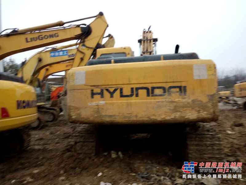 贵州出售转让二手9436小时2010年现代R225LC挖掘机