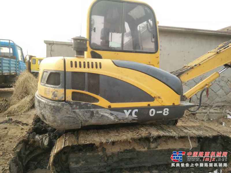 辽宁出售转让二手6800小时2010年玉柴YC60挖掘机