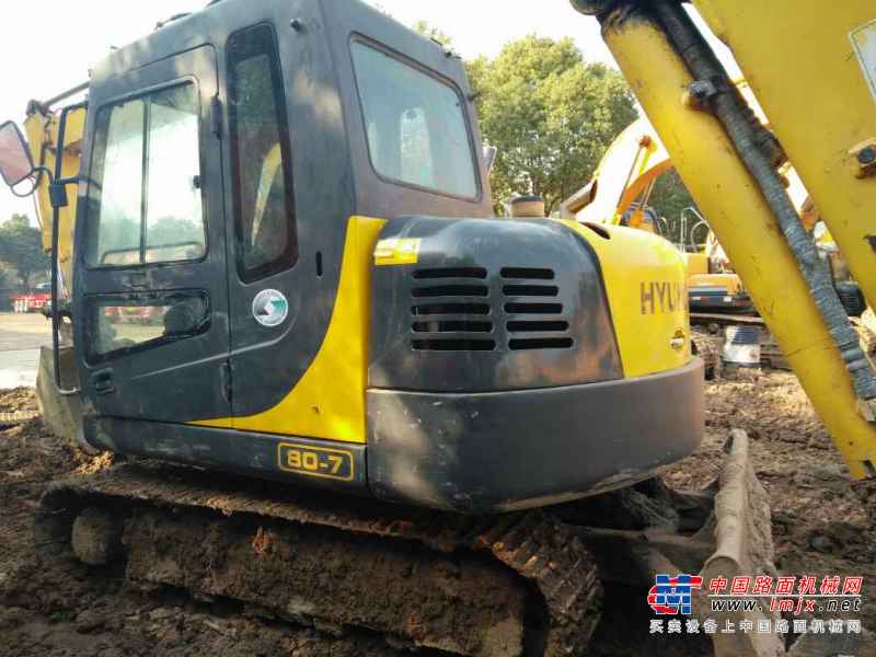 江苏出售转让二手7685小时2013年现代R60挖掘机