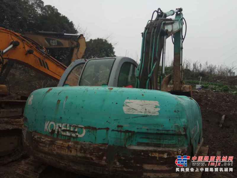 湖南出售转让二手16700小时2005年神钢SK120挖掘机