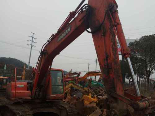 湖南出售转让二手7900小时2010年斗山DH215挖掘机