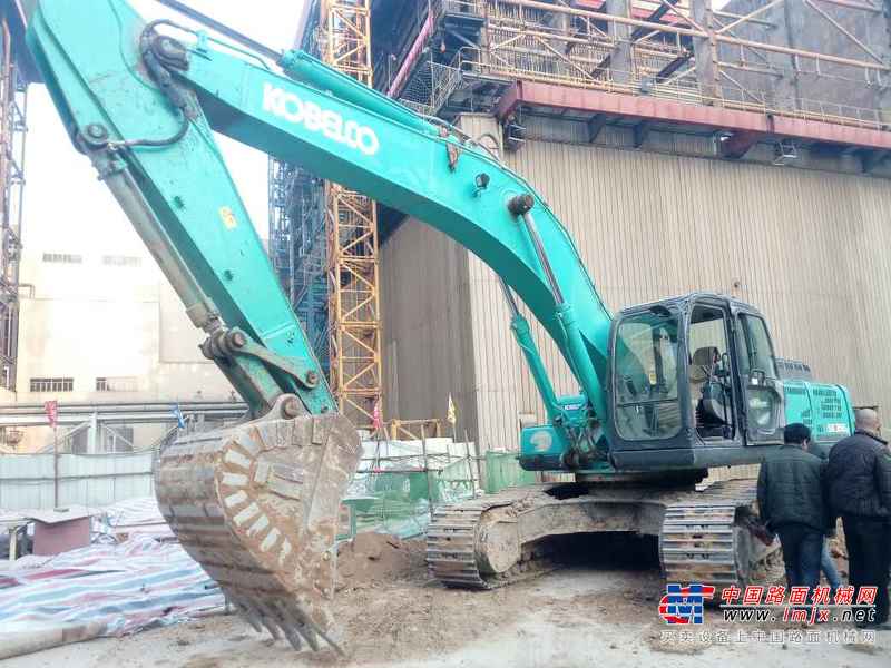 山西出售转让二手7209小时2011年神钢SK350LC挖掘机