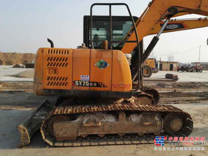 陕西出售转让二手4000小时2013年三一重工SY75C挖掘机