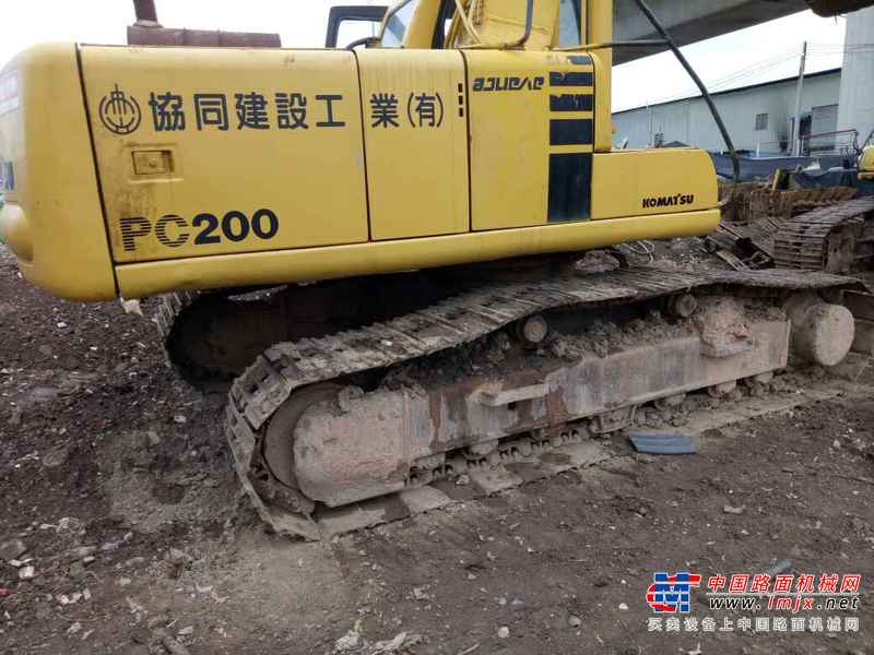 广东出售转让二手12100小时2005年小松PC200挖掘机
