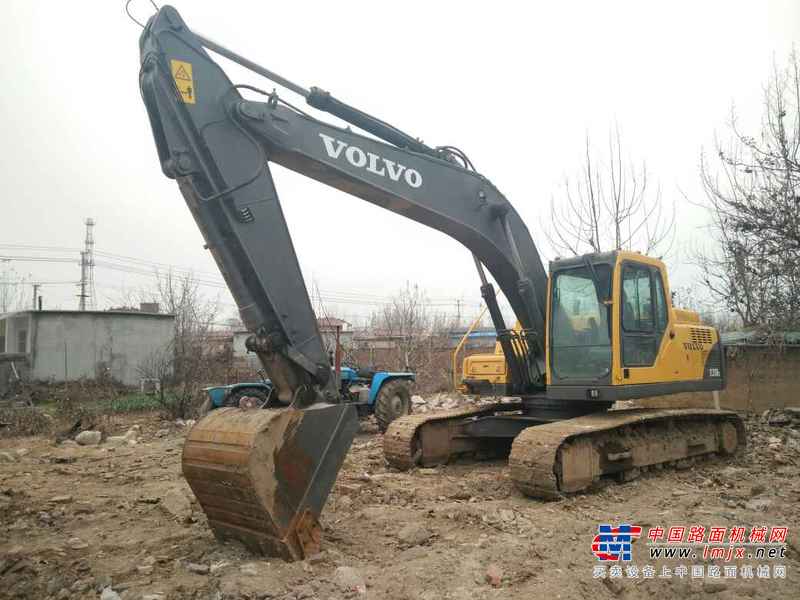 山东出售转让二手7200小时2009年沃尔沃EC210B挖掘机