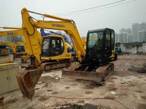 江苏出售转让二手9656小时2010年现代R60挖掘机