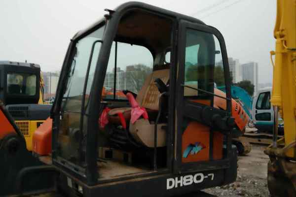 江苏出售转让二手6596小时2009年斗山DH80挖掘机