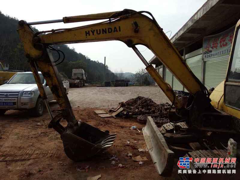 江西出售转让二手10000小时2007年现代R55挖掘机
