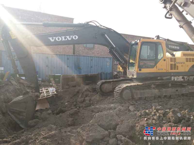 内蒙古出售转让二手6500小时2011年沃尔沃EC360BLC挖掘机