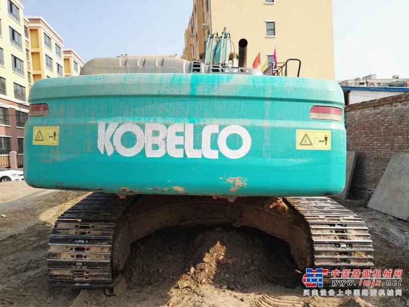 陕西出售转让二手5000小时2012年神钢SK260LC挖掘机